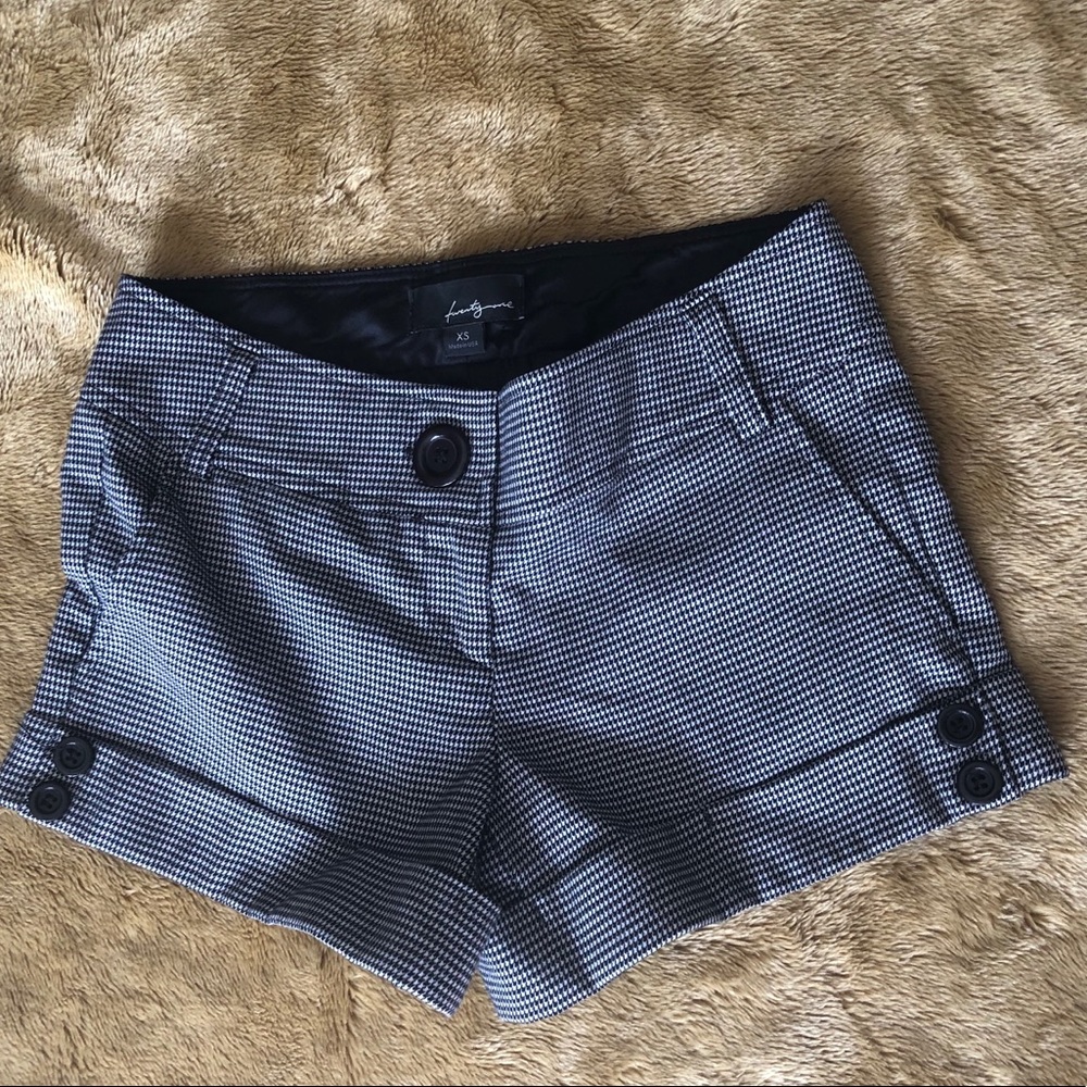 Checkered shorts
